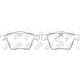 Pastillas de freno NIBK PN0683W