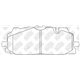 Pastillas de freno NIBK PN0687