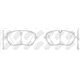 Pastillas de freno NIBK PN0716