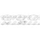 Pastillas de freno NIBK PN0732W