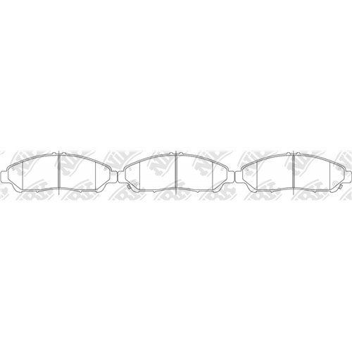 Pastillas de freno NIBK PN28001