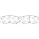 Pastillas de freno NIBK PN3172