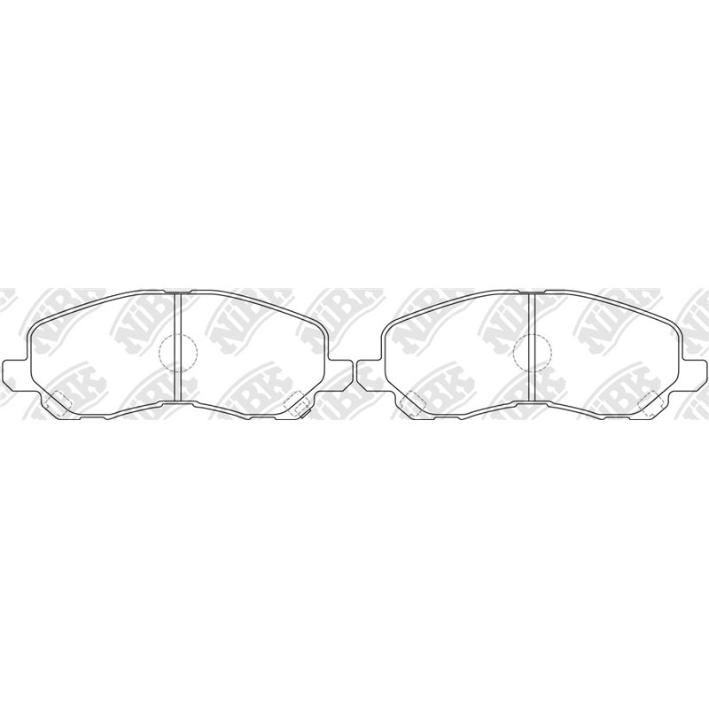 Pastillas de freno NIBK PN3469