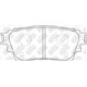 Pastillas de freno NIBK PN3815