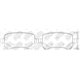 Pastillas de freno NIBK PN53002