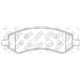 Pastillas de freno NIBK PN53004