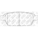 Pastillas de freno NIBK PN5803