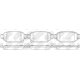 Pastillas de freno NIBK PN5819