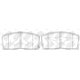 Pastillas de freno NIBK PN6214