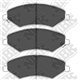 Pastillas de freno NIBK PN81001
