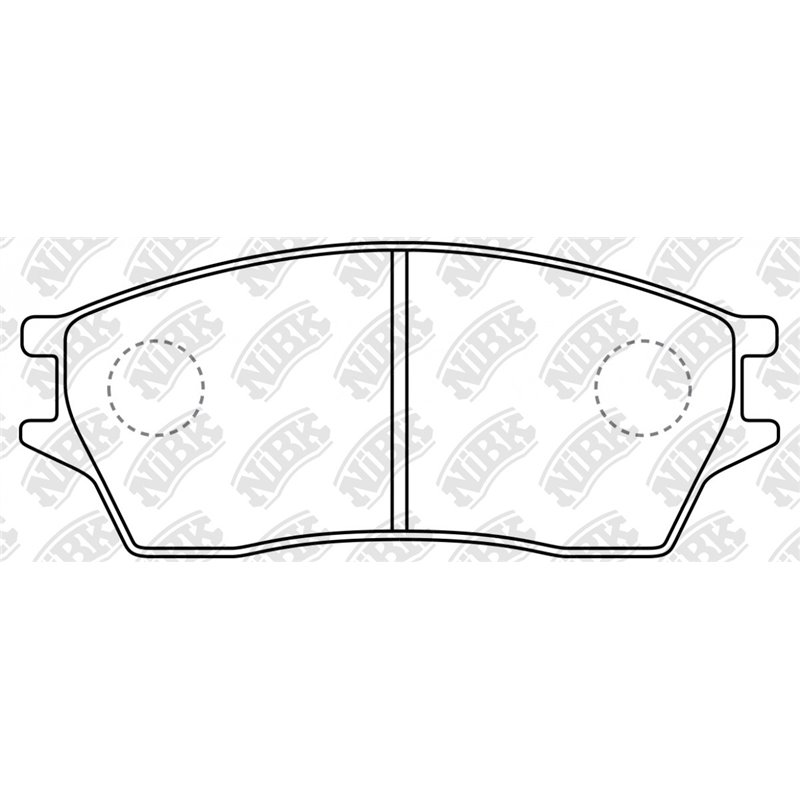 Pastillas de freno NIBK PN8135