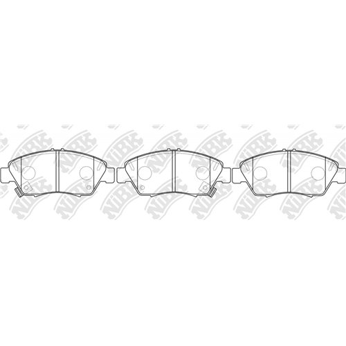 Pastillas de freno NIBK PN8264