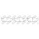 Pastillas de freno NIBK PN83001