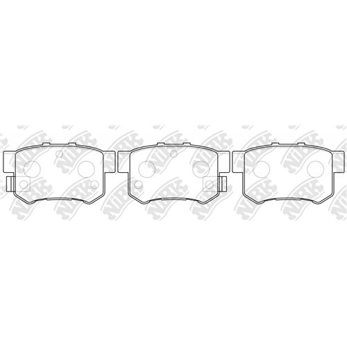 Pastillas de freno NIBK PN8398