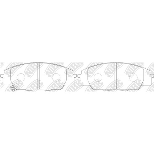 Pastillas de freno NIBK PN8423