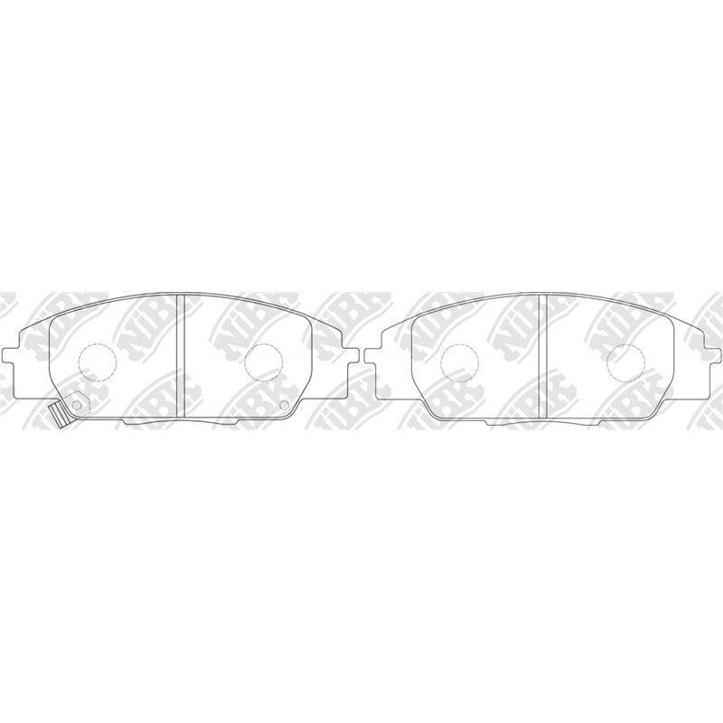 Pastillas de freno NIBK PN8423