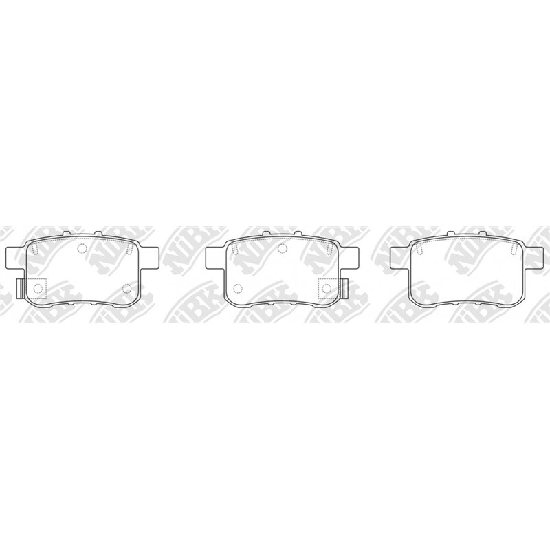 Pastillas de freno NIBK PN8864