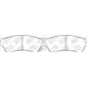 Pastillas de freno NIBK PN9169