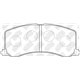 Pastillas de freno NIBK PN9381