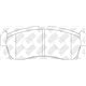 Pastillas de freno NIBK PN9523